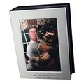 Brushed Silver Standing Photo Album